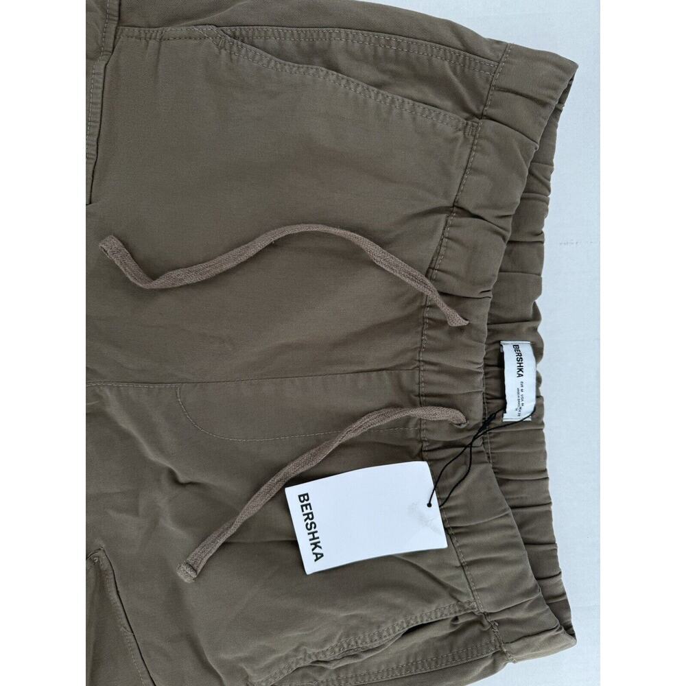 Bershka Cargo Joggers Men Size M 38 Trousers Pants Gorpecore Safari Cotton NWT - Picture 5 of 13